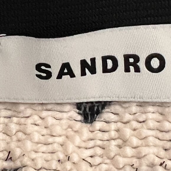 Sandro Breene Houndstooth Skirt size 36 - Picture 3 of 10